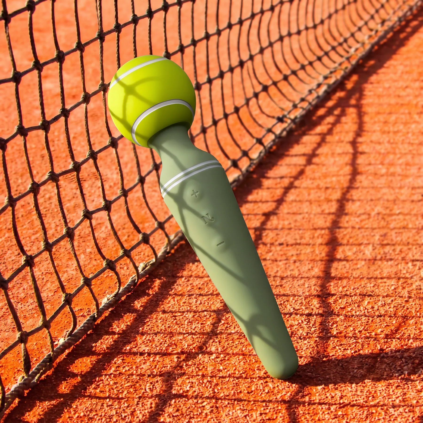 Tennis Ball Wand with travel pouch